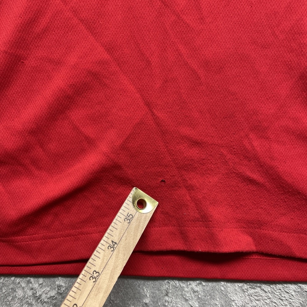 DHL Employee Uniform Polo Shirt Medium Red  Collared Workwear Driver - Picture 4 of 8